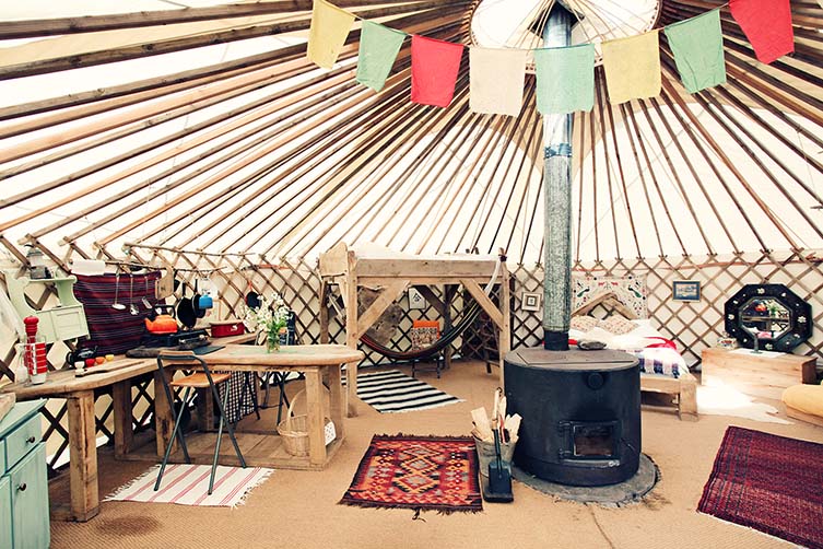 Black Mountains Yurt, Crickhowell