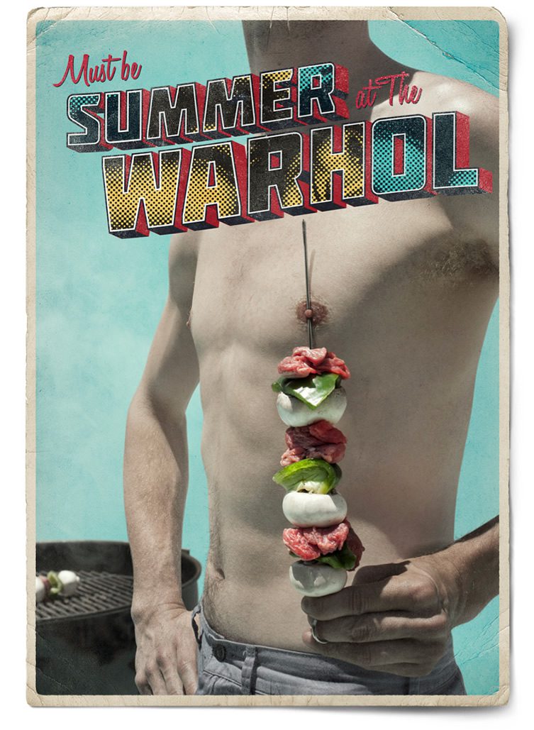 Summer at the Warhol Adverts