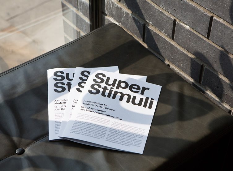 Super Stimuli at Ace Hotel London, London Design Festival 2014