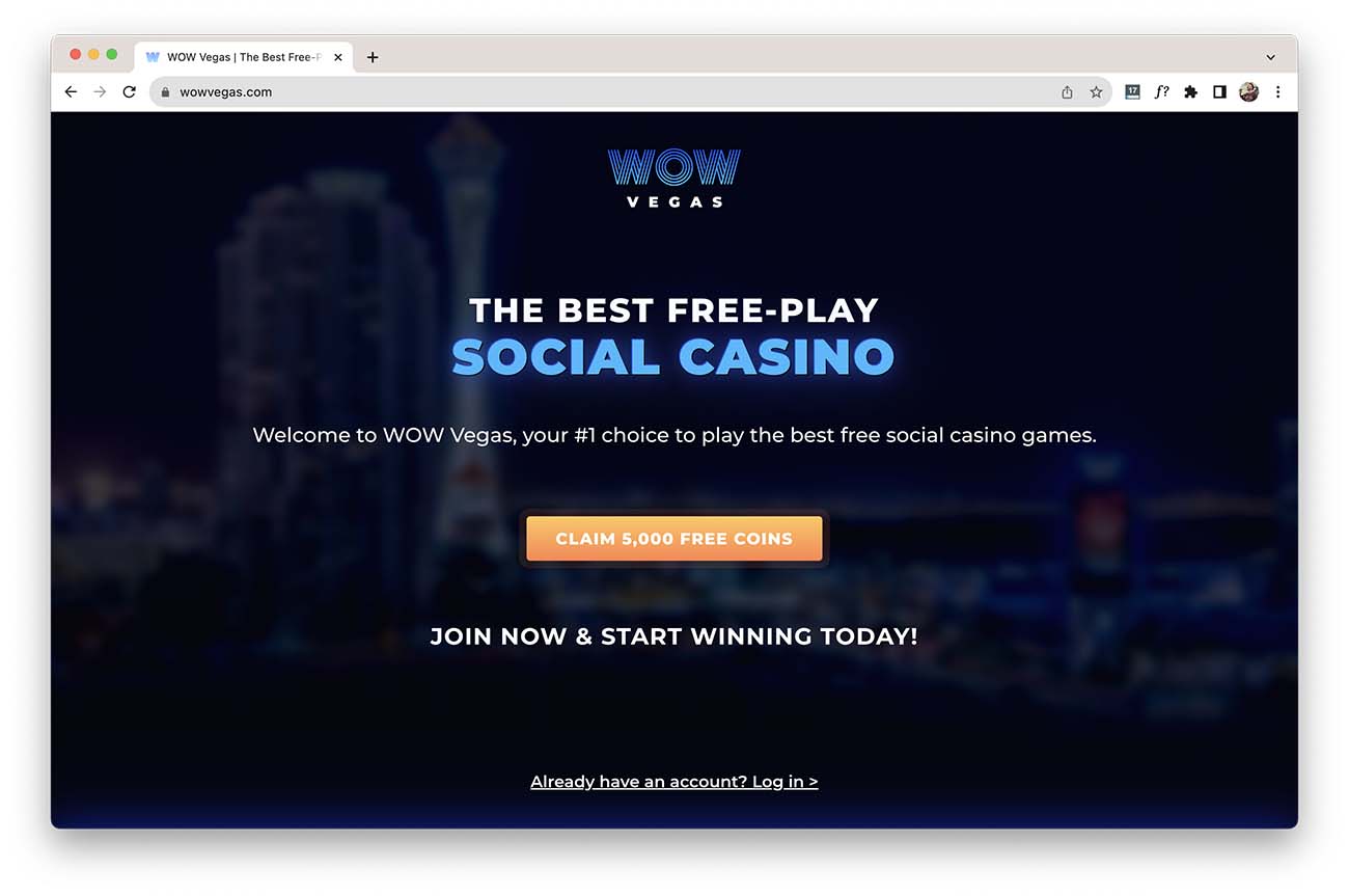 Wow Vegas Casino Promo Code: Claim Your 4.50 USD No Deposit Bonus Today