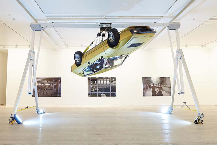 Installation View, Conrad Shawcross, Seana Gavin