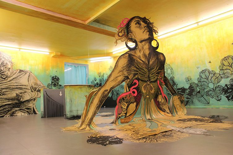 SWOON — Motherlands at Galerie LJ, Paris