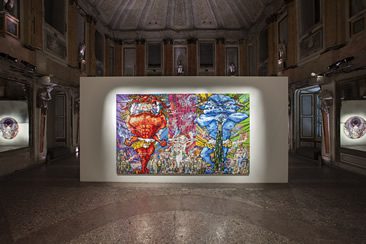 Takashi Murakami — Arhat Cycle at Sala delle Cariatidi