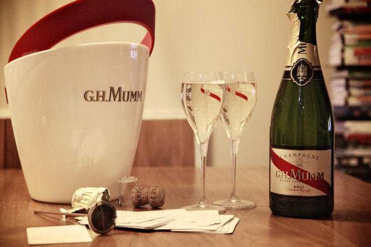 G.H. Mumm's Champagne Protocoles — Chapter II: A Question of Temperature