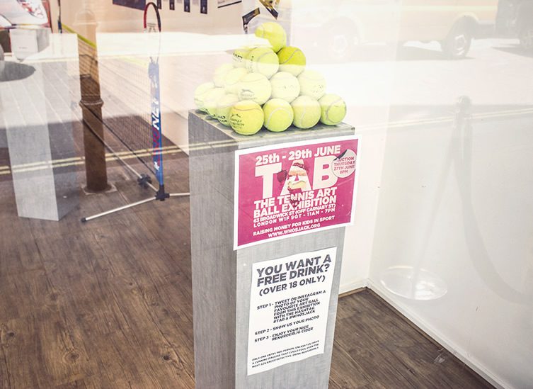 TAB (Tennis Art Ball) Exhibition