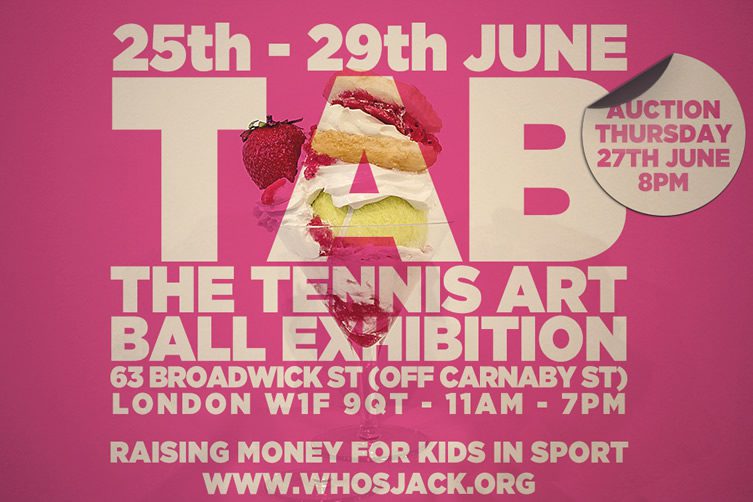 TAB (Tennis Art Ball) Exhibition