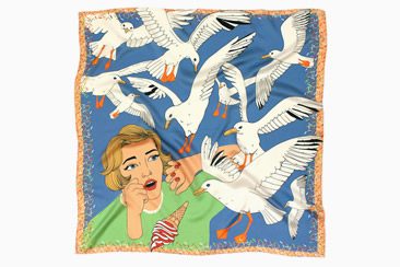 Karen Mabon, The Birds Scarf