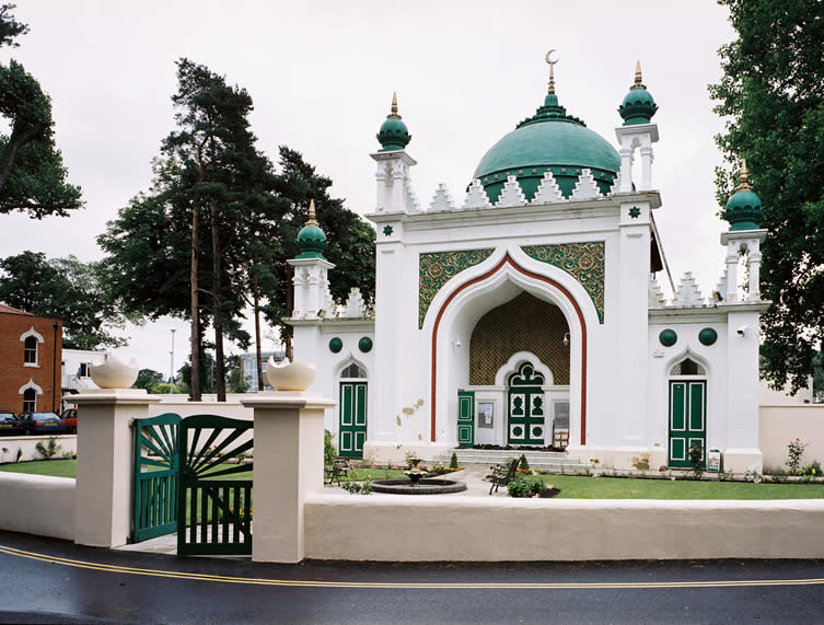 The Shah Jahan Mosque,Woking, was commissioned by Dr Gottlieb Leitner, designed by William Isaac Chambers and completed in 1889