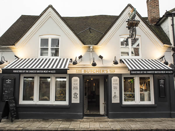 The Butcher’s Tap Marlow, Tom Kerridge and Andy Cook Butchers and Bar