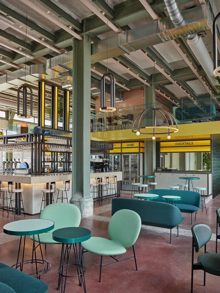 The Commons at The Student Hotel, Maastricht Designed by Studio Modijefsky