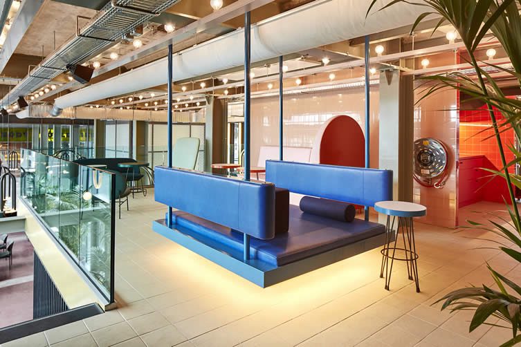 The Commons at The Student Hotel, Maastricht Designed by Studio Modijefsky