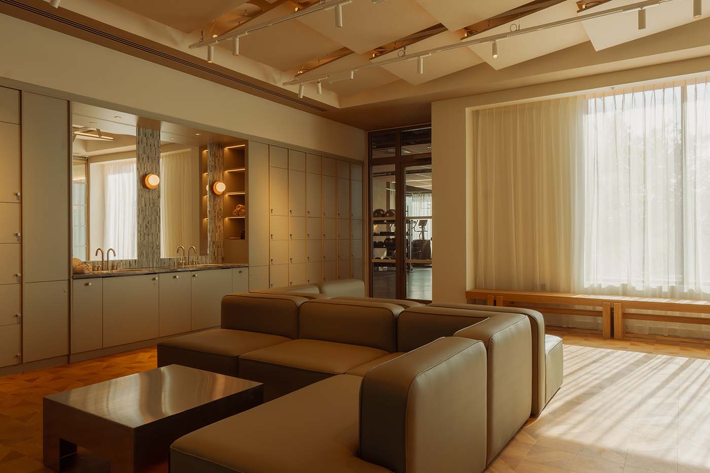 The Eades Walthamstow, London Apartments, Co-Working, Gym and Kitchen