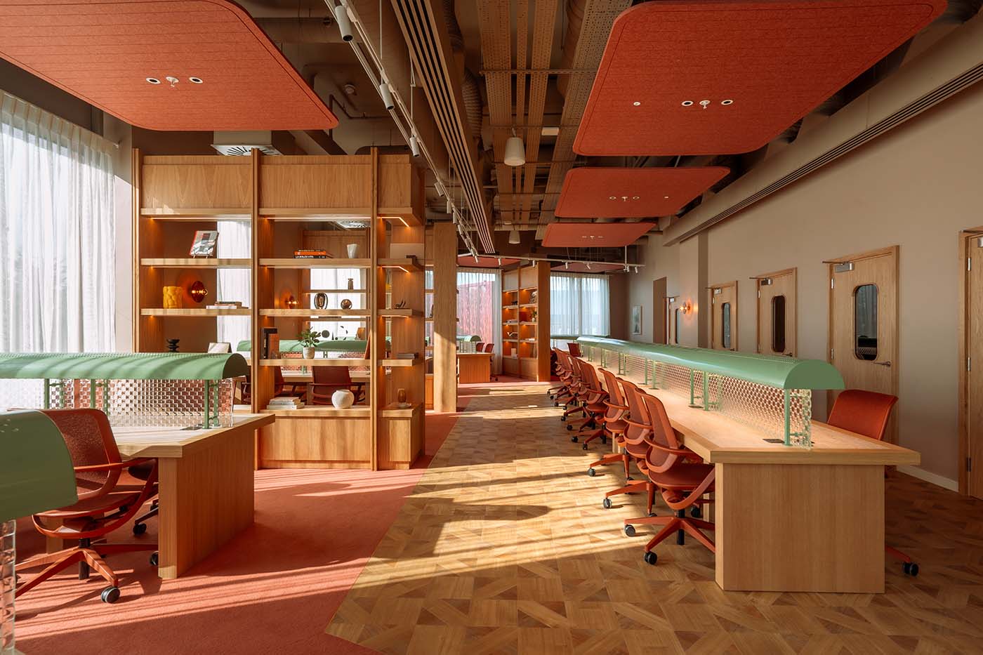 The Eades Walthamstow, London Apartments, Co-Working, Gym and Kitchen