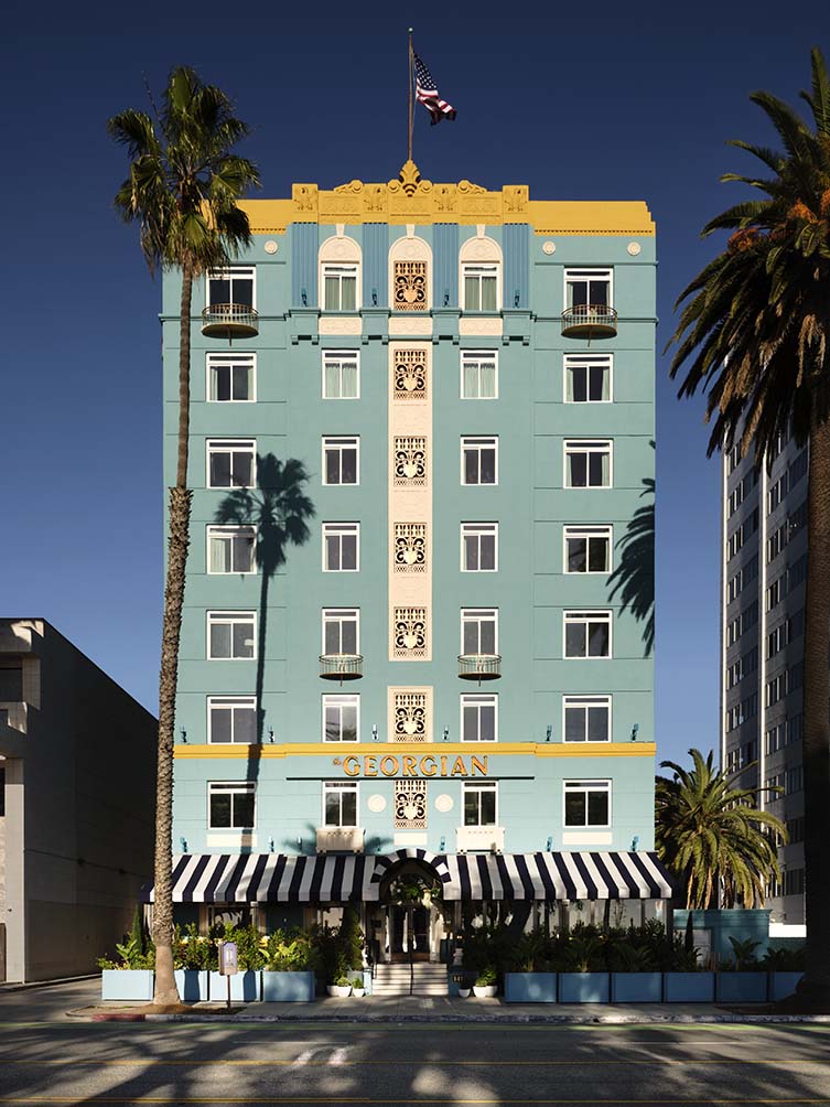 The Georgian Santa Monica Luxury Oceanview Hotel Redesign by Fettle