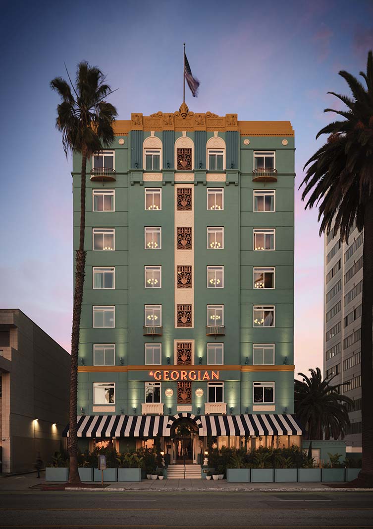 The Georgian Santa Monica Luxury Oceanview Hotel Redesign by Fettle