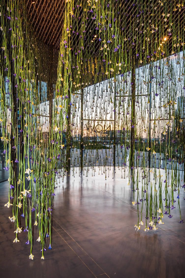 Rebecca Louise Law, The Iris at NOW Gallery, Greenwich Peninsula London