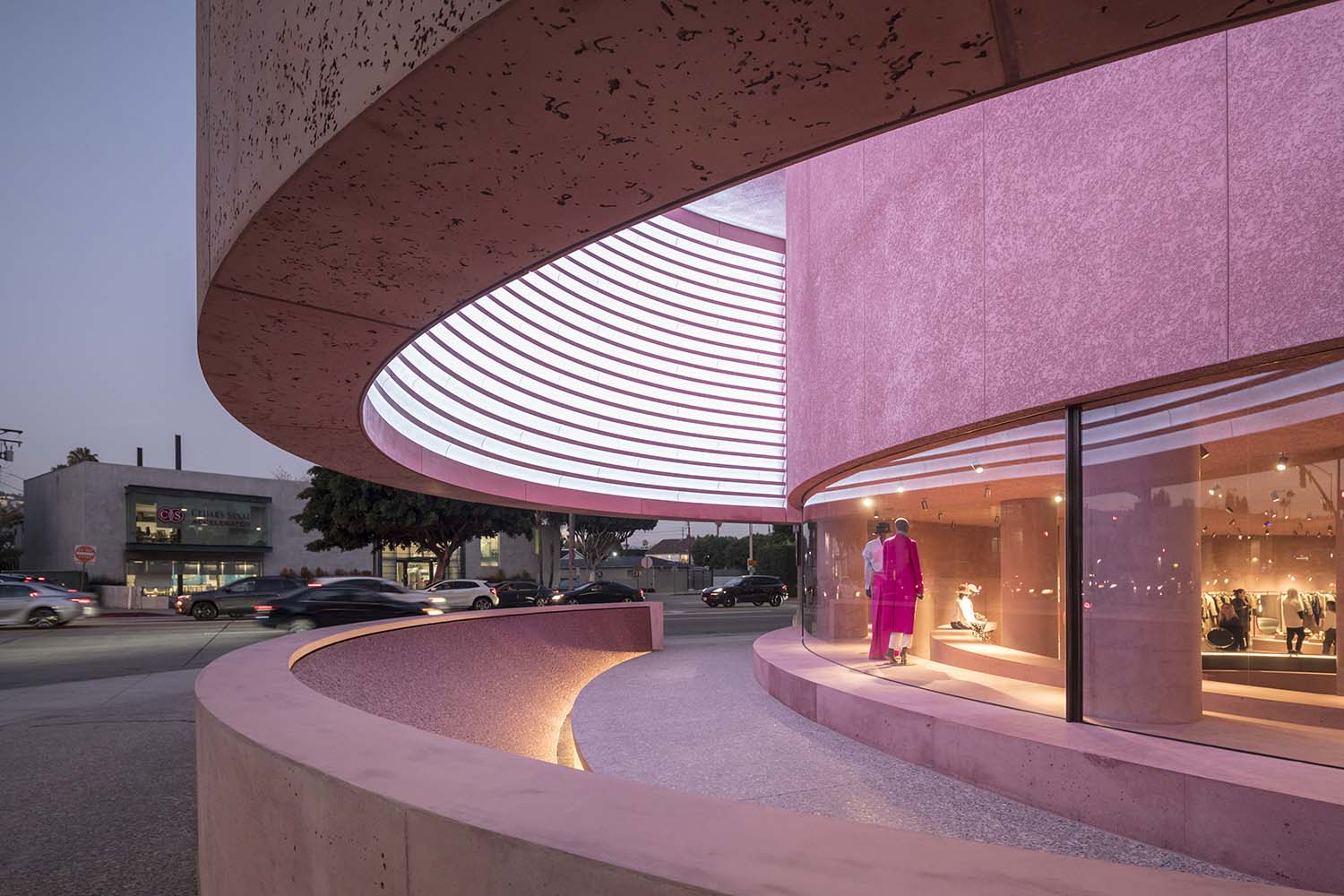 The Webster Los Angeles Flagship Store by David Adjaye Associates at the Beverly Center