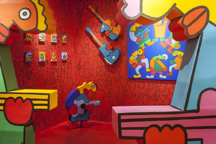 Thierry Noir, Jazz at Howard Griffin Gallery