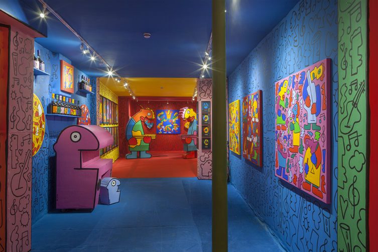 Thierry Noir, Jazz at Howard Griffin Gallery