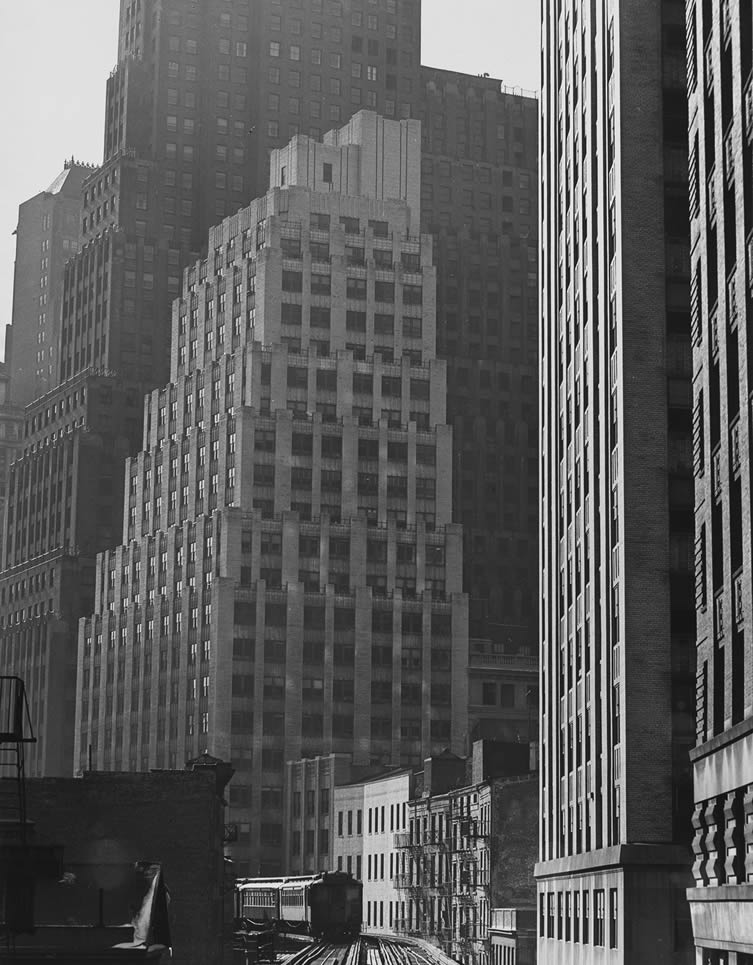 From Fulton Street El Station, 1946