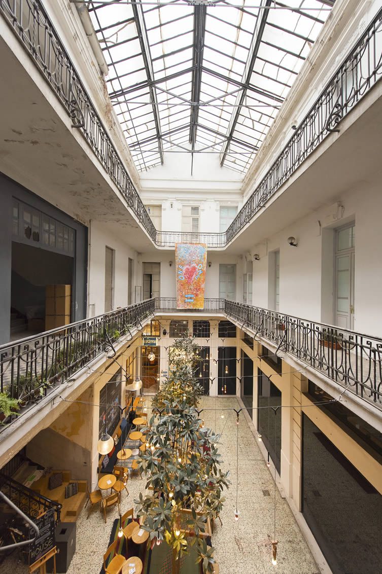 Preserved Building Thessaloniki Old Post Office