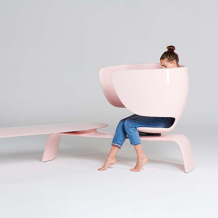 Heer Breastfeeding Bench by 52hours is Winner in Street Furniture Design Category, 2018 - 2019.