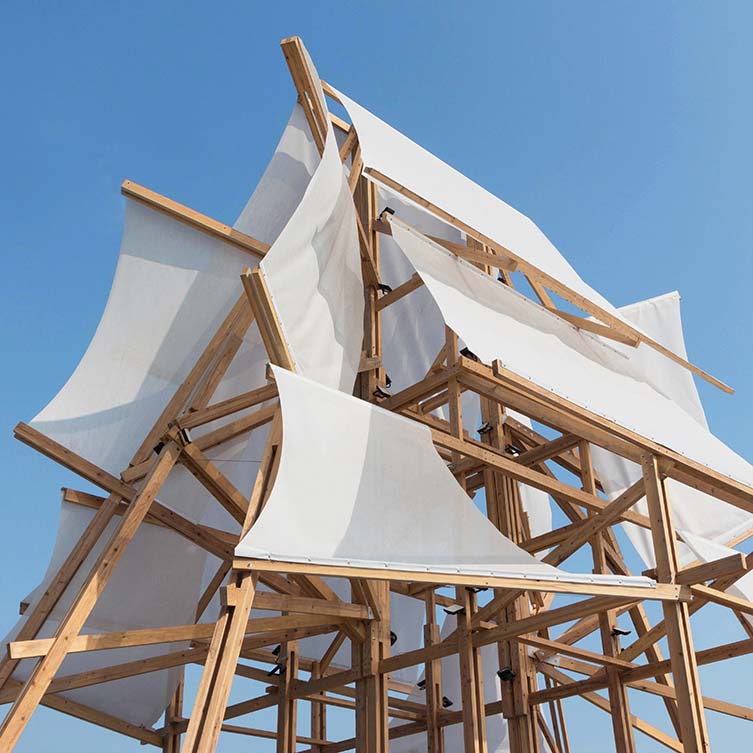 Sailing Castle Pavilion by Cheng Tsung Feng is Winner in Architecture, Building and Structure Design Category, 2018 - 2019.