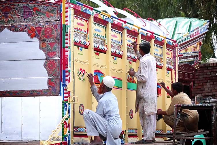 Truck Art Video Documentary by Madiha Rana is Winner in Movie and Animation Design Category, 2015 - 2016.