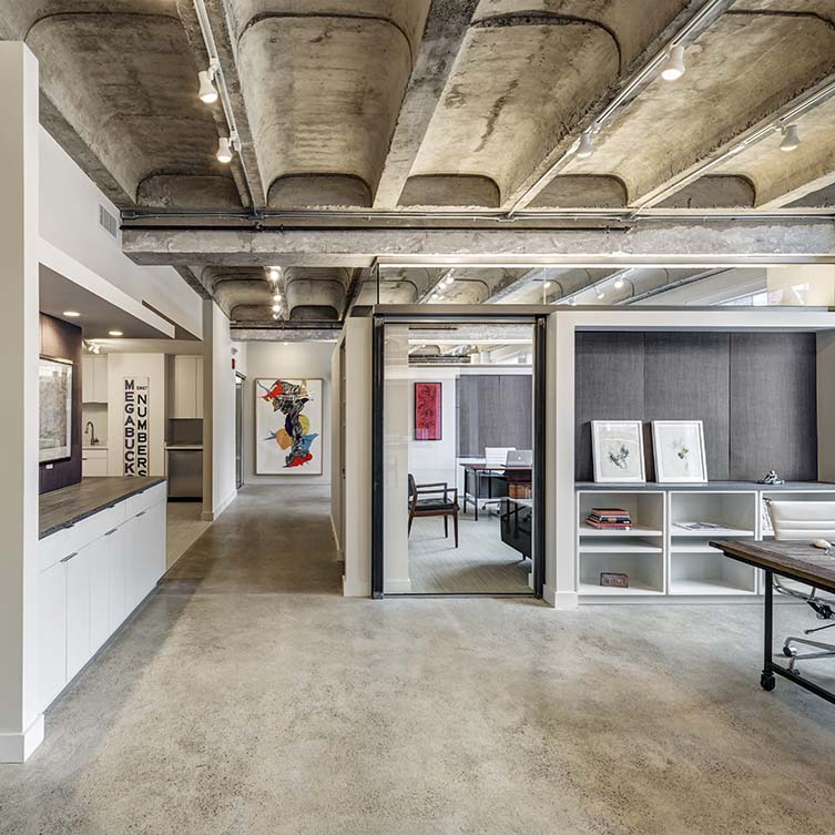 38 Newbury Street Broder Properties Office Suite by Theodore Touloukian is Winner in Interior Space and Exhibition Design Category, 2014 - 2015.