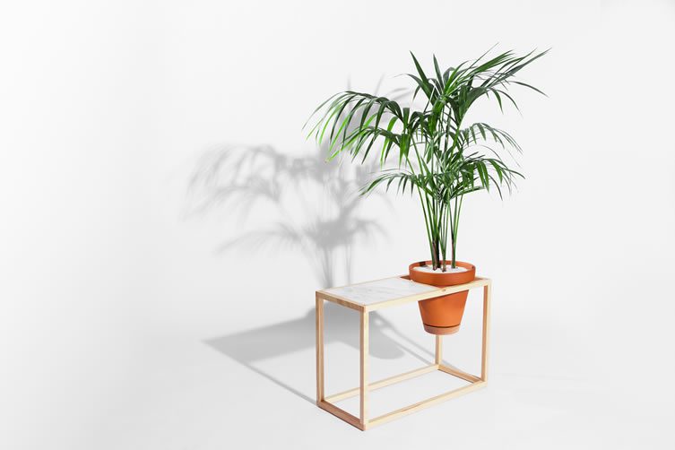 Trey Jones Studio, Frame Planter Side Table