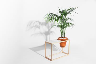 Trey Jones Studio, Frame Planter Side Table