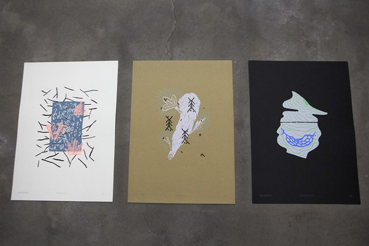 Trinity Art Prints for Glory Hole Gallery, Belgrade