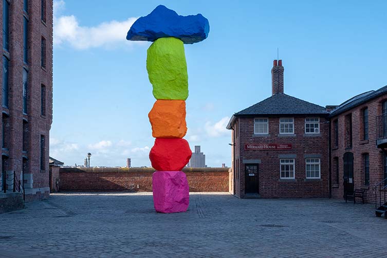 Ugo Rondinone, Liverpool Mountain for Liverpool Biennial and Tate Liverpool