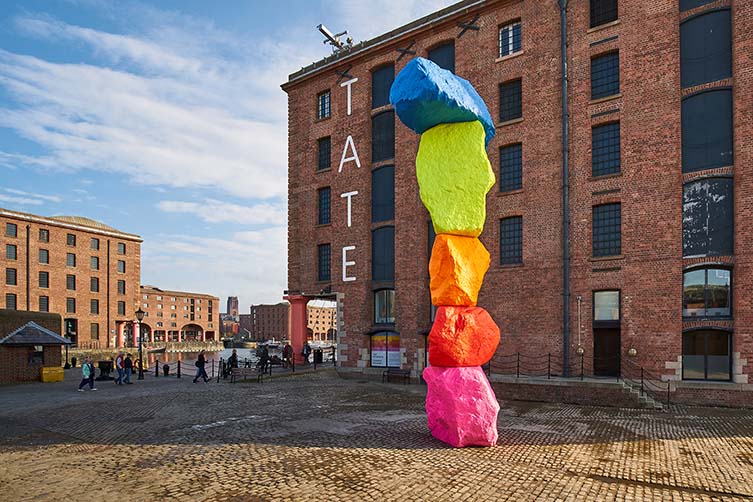 Ugo Rondinone, Liverpool Mountain for Liverpool Biennial and Tate Liverpool