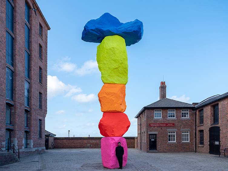 Ugo Rondinone, Liverpool Mountain for Liverpool Biennial and Tate Liverpool