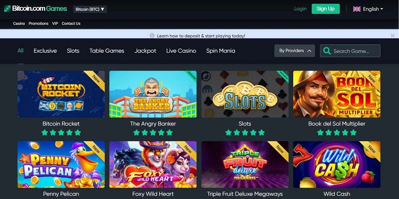 Bitcoin.com Games