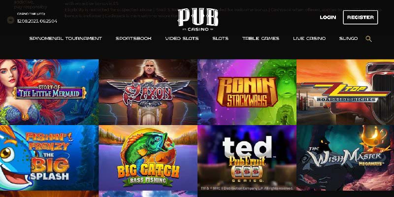 4. Pub Casino (Hold The Safe) - Best New Slots Site UK (£100 Welcome Bonus)