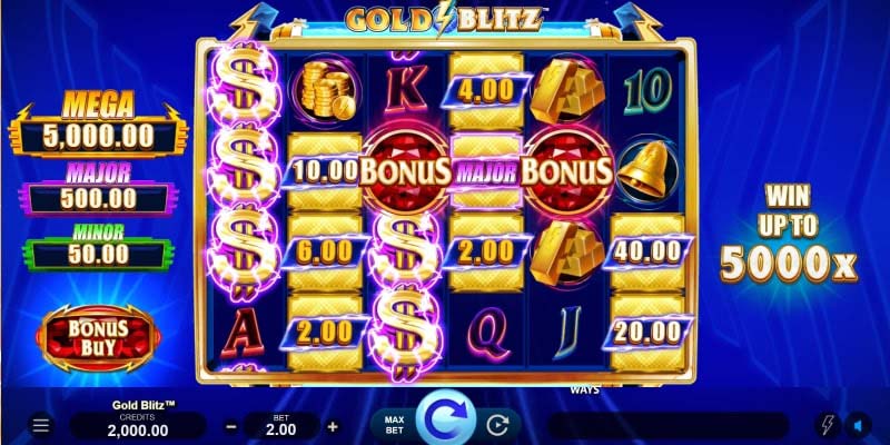 1. Gold Blitz - Best Online Slots Game in the UK