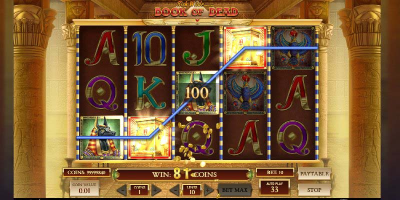 6. Book of Dead - Most Popular Slot Machine Game in the UK