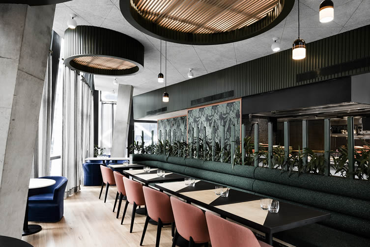 Untied Sydney, Barangaroo Restaurant by Technē Architecture + Interior Design