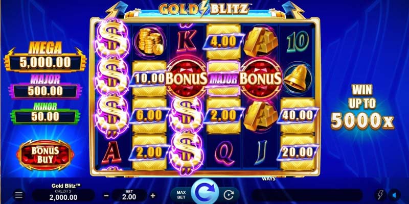 3. Gold Blitz - Best Bonus-Buy Slot Machine for UK Players