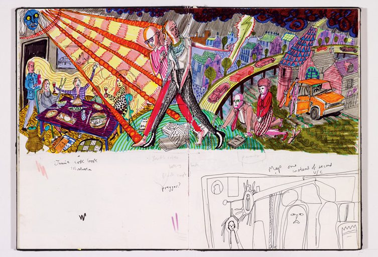 Grayson Perry Sketches
