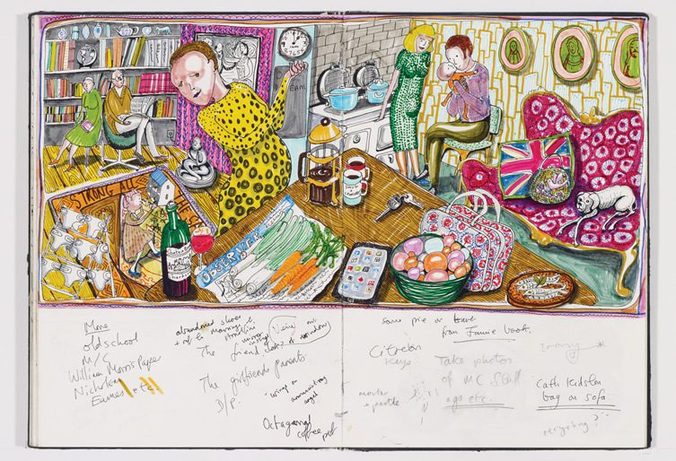 Grayson Perry Sketches