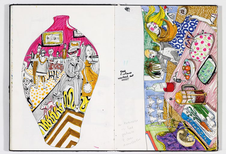 Grayson Perry Sketches