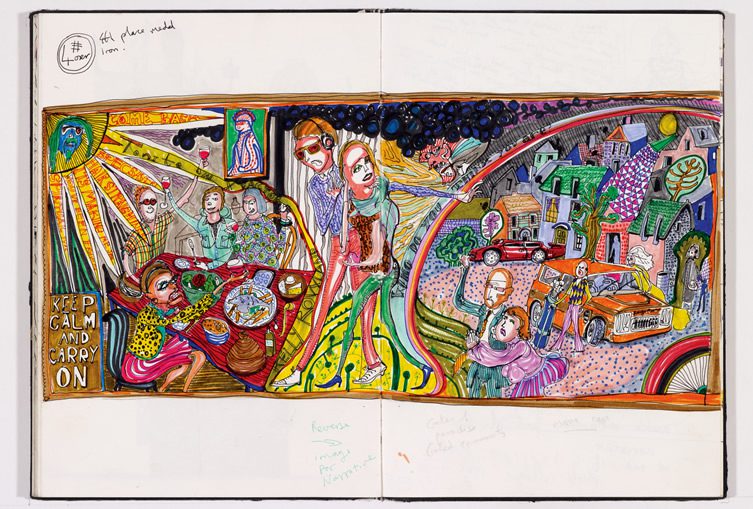 Grayson Perry Sketches