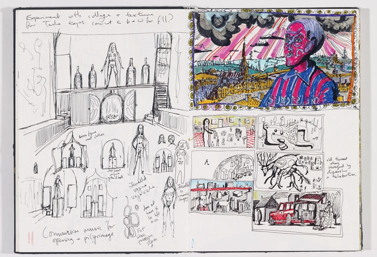 Grayson Perry Sketches