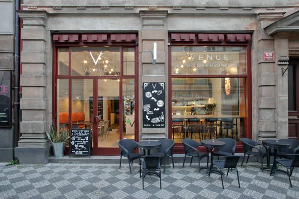 VENUE Prague, Martina Schultes-Designed Café