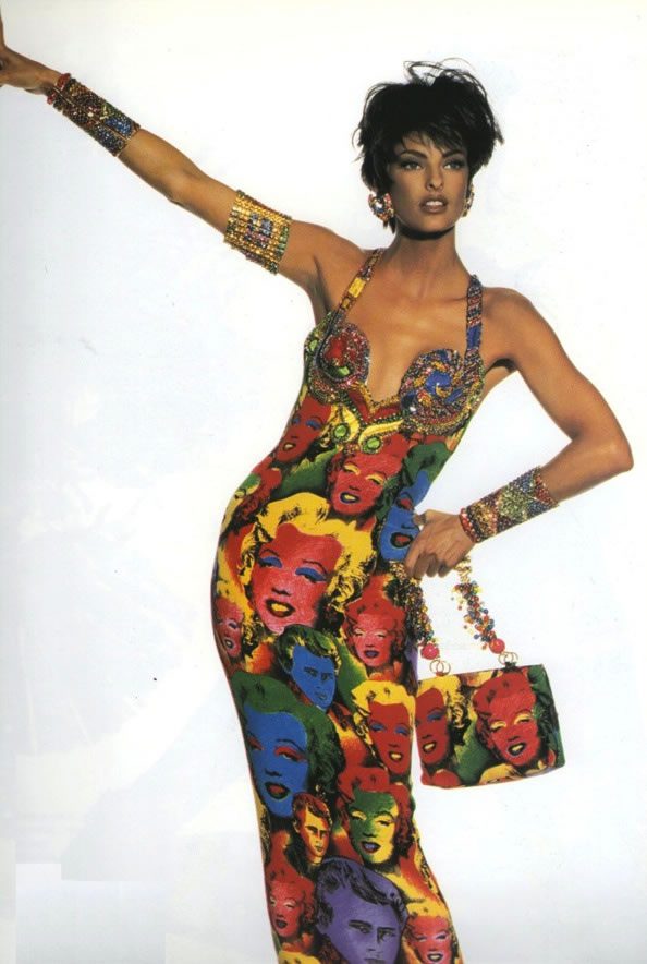 Gianni Versace, 1991 Pop Art collection