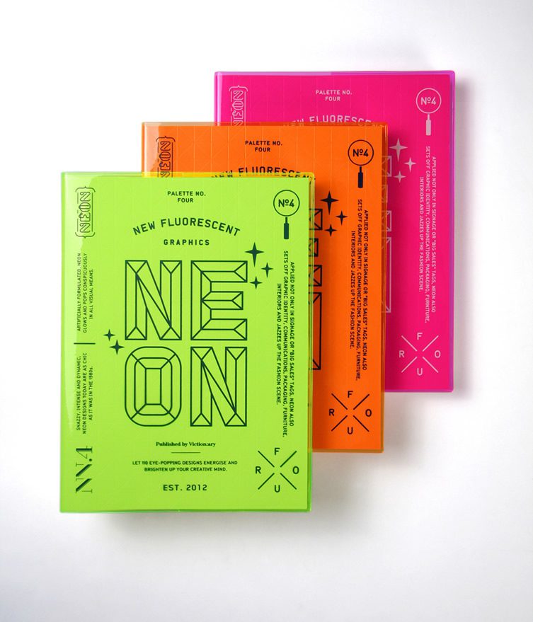 Palette No.4: Neon, New Fluorescent Graphics — Victionary