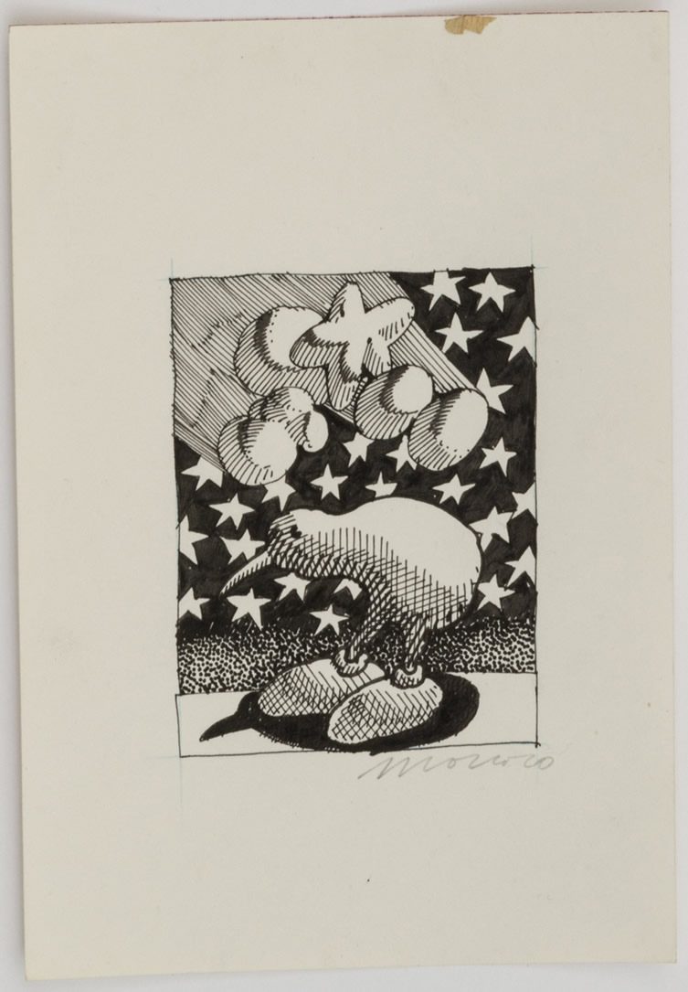 Victor Moscoso Psychedelic Drawings 1967-1982 at Andrew Edlin Gallery, New York